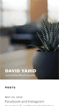 Mobile Screenshot of davidyahid.com